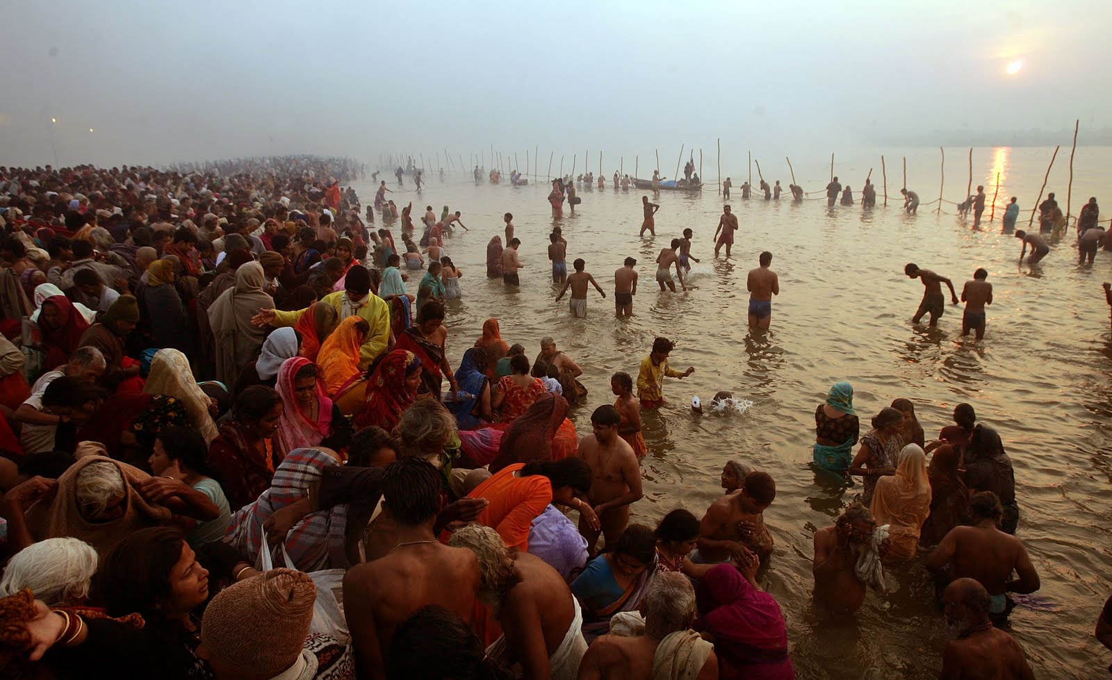 A Dip in the Holy Ganga